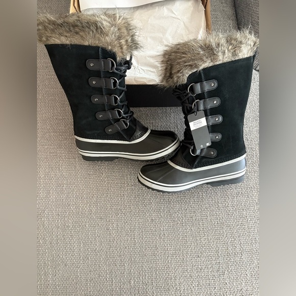 Sorel Joan of Arctic Waterproof Winter Boots Faux Fur Cuff Size U.S. 8.5 - Picture 6 of 14